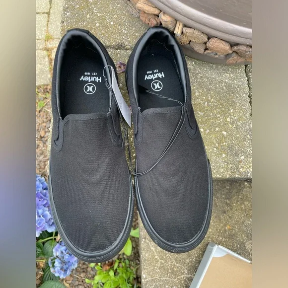 Hurley | Shoes | New Hurley Mens Arlo Canvas Low Top Slip On  display picture 1